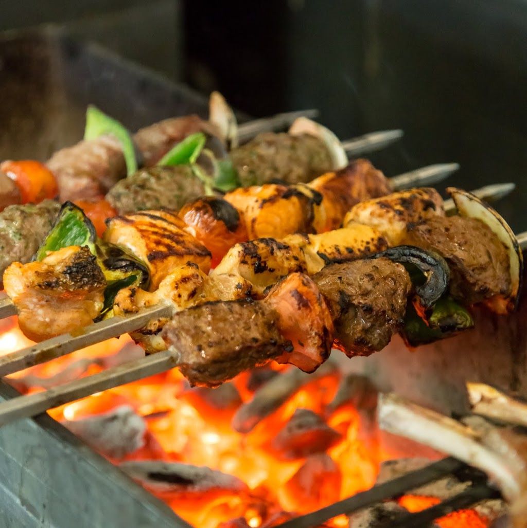 Grilled kebabs